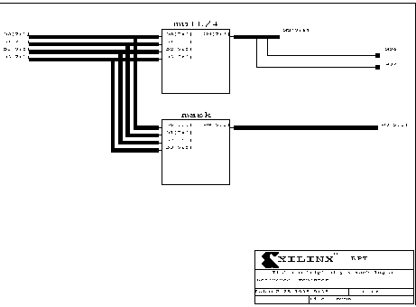 The multiplicity and masking block.